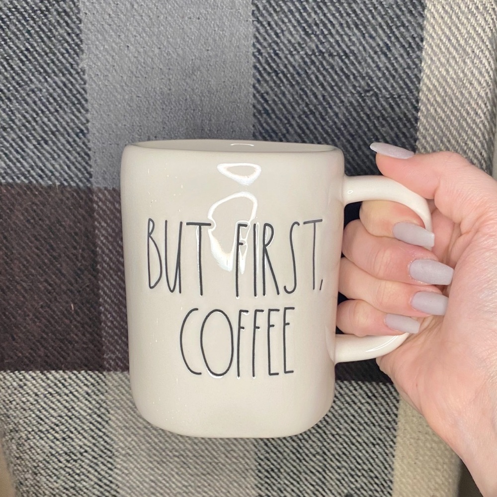 Rae Dunn “BUT FIRST, COFFEE” Mug